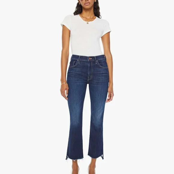MOTHER JEANS - THE INSIDER CROP STEP FRAY - WASH: OFF LIMITS - SIZE 27 - NWT - Picture 1 of 10